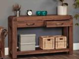 Allie Wood Rosewood Solid Wood Console Table