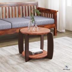 Allie Wood Sheesham Solid Wood End Table