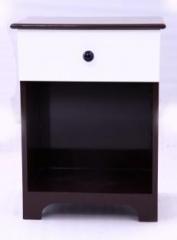 Allie Wood Wooden Bedside End Table for Living Room Engineered Wood Bedside Table