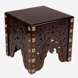 Amaze Shoppee Wooden Beautiful Handmade Stool Antique Table for Bedroom, Hall, Balcony, Living Room Wood Corner Side Stools Living & Bedroom Stool