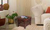 Anaya Afroz Wood Side table, Beside table solid wood foot rest stool living room bedroom Engineered Wood End Table