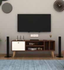 Anikaa Vista Floor Stand TV Unit Engineered Wood TV Entertainment Unit