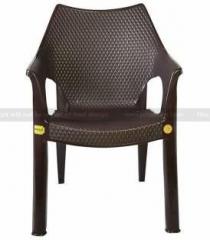 Anmol MOULDED FURNITURE MOULDED FURNITURE Plastic Outdoor Chair SET OF 2 Plastic Outdoor Chair