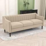 Arra Beetle Quilted Back Three Seater Sofa With 3 Years WArranty Fabric 3 Seater Sofa