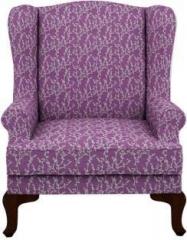 Arra Hamilton Embroidered Wing Chair C.62 Fabric 1 Seater Sofa