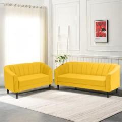 Arra Henry 5 Seater Soft Velvet Fabric Sofa Fabric 3 + 2 Sofa Set