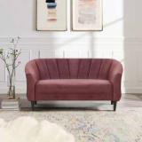 Arra Henry Fabric Quilted Back Two Seater Sofa Fabric 2 Seater Sofa