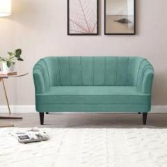 Arra Oslo Two Seater Velvet Fabric Sofa Fabric 2 Seater Sofa