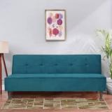 Arra Palermo Fully Upholstered 3 Seater Single Solid Wood Fold Out Sofa Sectional Bed