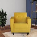 Arra Remo Fabric 1 Seater Sofa