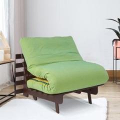 Arra Sofa cum bed Single Engineered Wood Futon