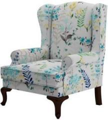 Arra Wingchair Fabric 1 Seater Sofa