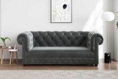 Artesia 3 Seater Sectional Fabric Sofa Fabric 3 Seater Sofa