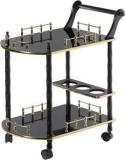 Asdta Solid Wood Bar Trolley