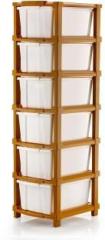 Ashlas Plastic Free Standing Chest of Drawers