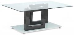 @Home Agate Center Table Black W White colour