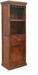 @Home Antico Bar Cabinet in Walnut Finish