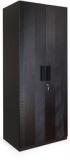 @home Beetle Two Door Wardrobe In Brown Finish