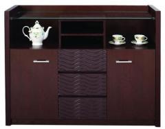 @home Buffet Indigo in Dark Walnut Colour