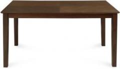 @home By Nilkamal Crown Solid Wood 6 Seater Dining Table