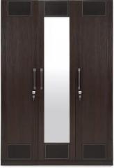 @home By Nilkamal Emirates3 Engineered Wood 3 Door Wardrobe