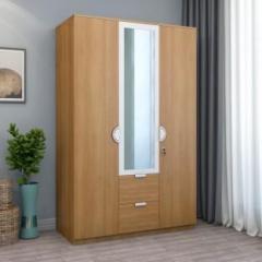 @home By Nilkamal Indio Engineered Wood 3 Door Wardrobe