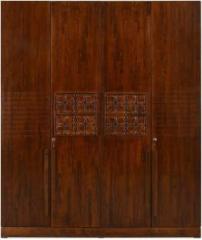 @home By Nilkamal Monalisa Engineered Wood 4 Door Wardrobe