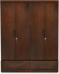 @home By Nilkamal Nixon Engineered Wood 4 Door Wardrobe