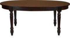 @home By Nilkamal Solid Wood 6 Seater Dining Table