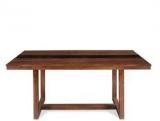 @home By Nilkamal Tiara Solid Wood 6 Seater Dining Table