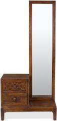 @home By Nilkamal Trellis Solid Wood Dressing Table