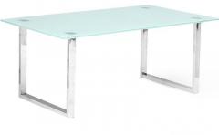 @home Cinnabar Center Table in Clear colour