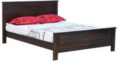 @home Cosmo King Bed in Walnut Colour