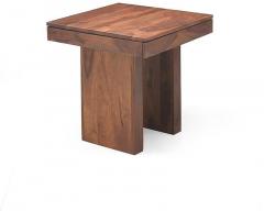 @Home Delmonte Side Table in Walnut Finish