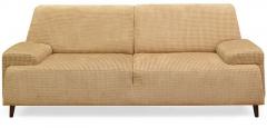 @Home Divano Three Seater Sofa in Beige Colour