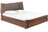 @Home Everest King Size Bed In Brown Colour