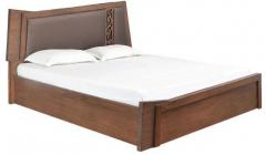 @Home Everest Queen Bed in Brown Colour