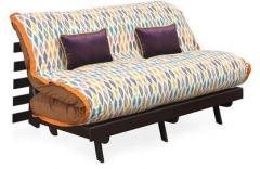 @home Futon Double Sofa Cum Bed in Multicolour