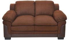 @home Jude Two Seater Sofa in Coffee Brown Colour