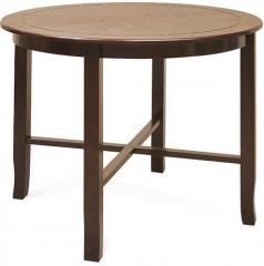 @home Lauren Four Seater Dining Table in Brown Colour