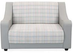 @home Plaid Two Seater Sofa in Smoke Grey Colour