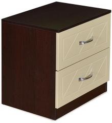 @home Stanley Night Stand in Walnut Finish