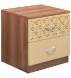 @home Steve Night Stand 2 Drawer In Beige Colour