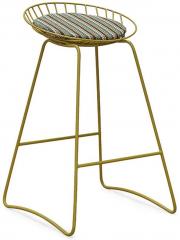 @Home Stinson Bar Stool in Green Colour