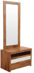 @home Thor Maple Dressing Table in Brown Colour