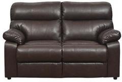 @home Walter Two Seater Sofa in Chocolate Colour