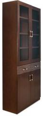 @Home Winner Hutch Cabinet in Dark Walnut Finish