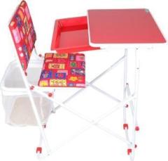 Aureate Kids Educational Desk & Chair Set Metal Study Table