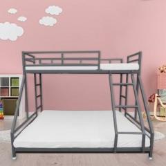 Auxiliary |Hulk Bunk Bed Junior/Adult with Sturdy Guard Rail, Space Saving, Noise Free Metal Bunk Bed