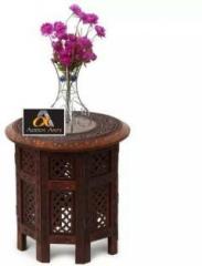 Azeem Arts Foldable Solid Wood Side Table